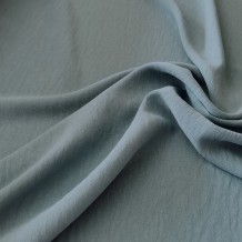 Блузочная ткань "CEY Манго"/серо-голубой